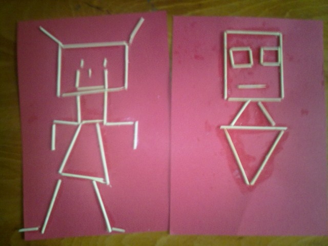 Robot ze špejlí