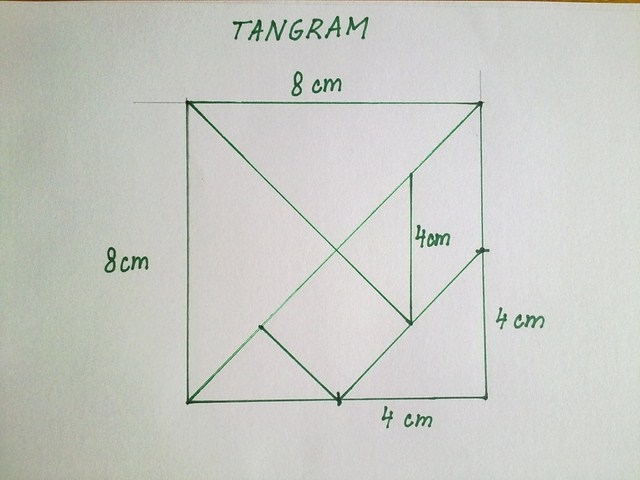 Tangram – papírová skládačka