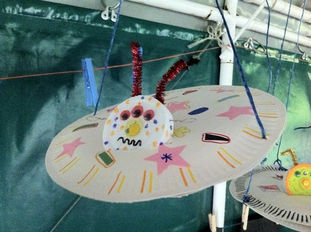 Ufo talíř s ufíkem