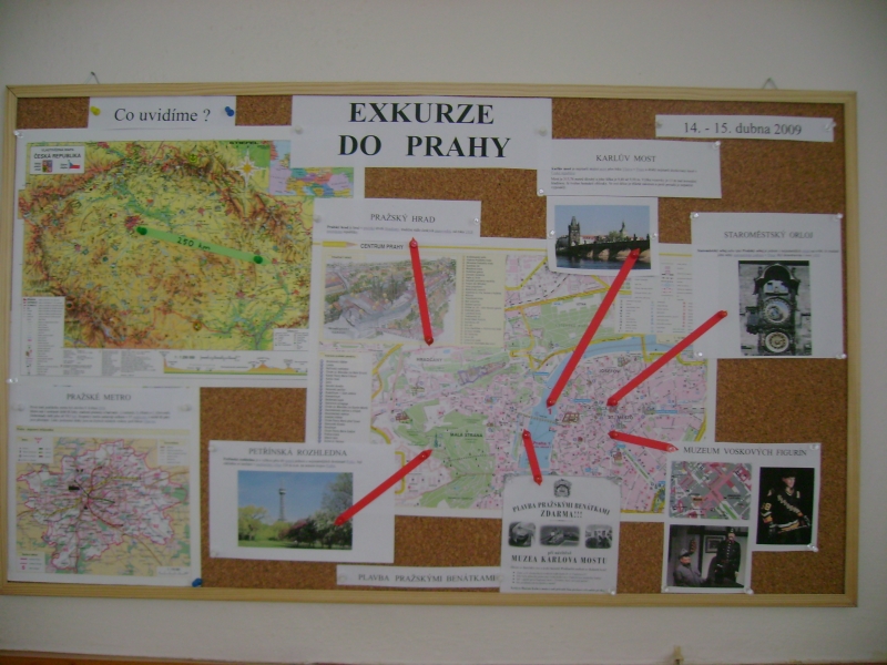 Nástěnka – Exkurze do Prahy