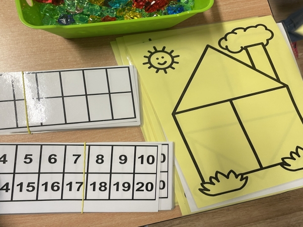 Matematické šablony pro prvňáky